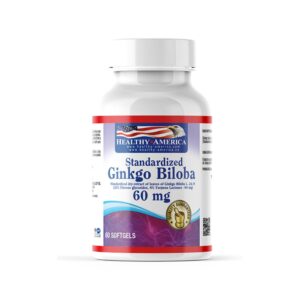 GINKGO BILOBA 60 MG 60 SOFTGELS