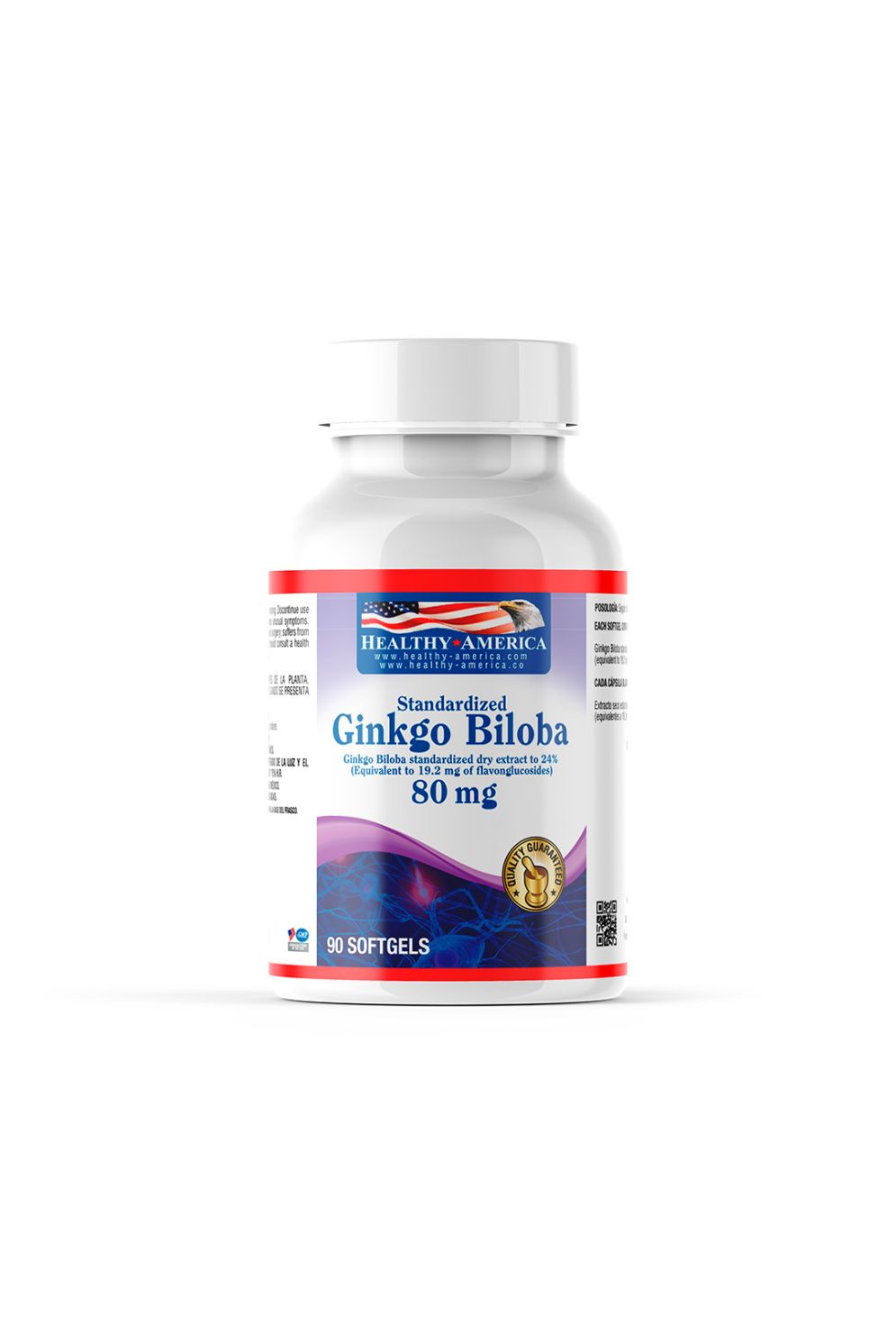 GINKGO BILOBA 80 MG 90 SOFTGELS