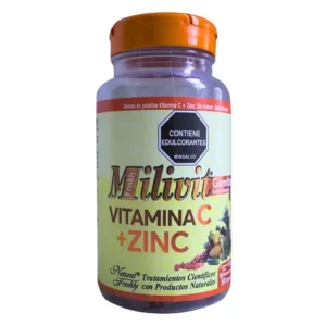 VITAMINA C + ZINC 50 GOMAS